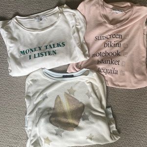 (4) WILDFOX JUMPERS!!! BUNDLE RARE GUC🦊